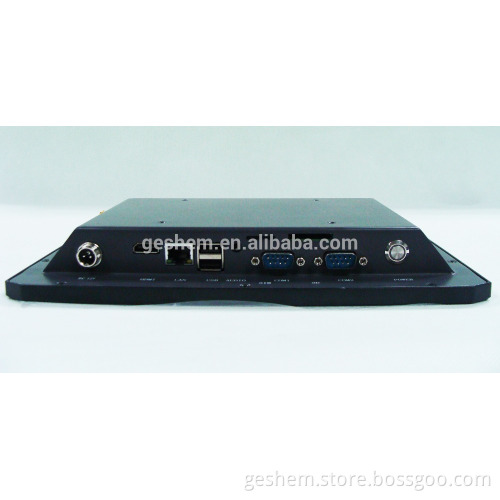 Aluminium composite panel case Geshem PPC-GS1091T 10.1 inch android industrial touch screen panel pc with BlueTooth4.0 and HMDI